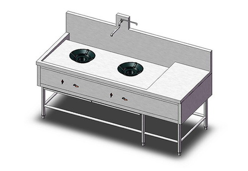 13 2 HI BURNER THAI COOKING RANGE